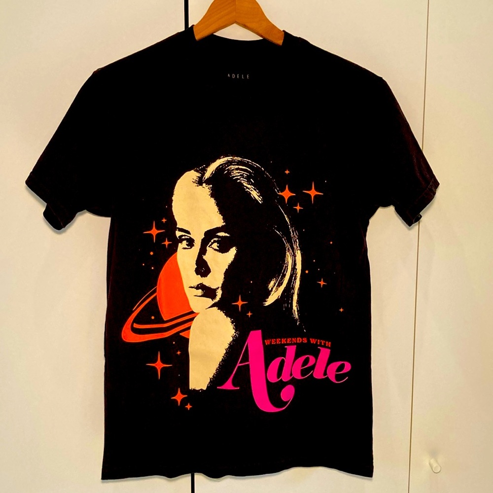 Adèle weekends with Adele t-shirt stars planet